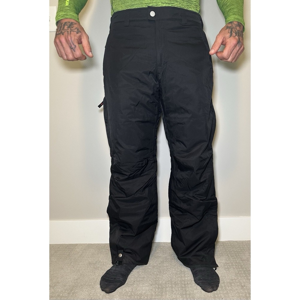 Bogner Fire & Ice Men's Snow Ski Snowboard Pants‎ XL 36 Black Insulated Winter
